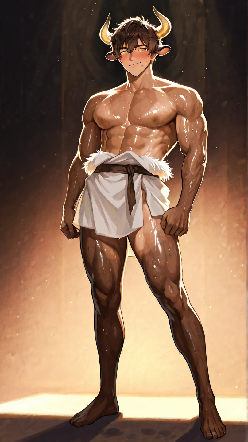 Muscle men，musculous，Left hand raised，god light, Cinematic lighting