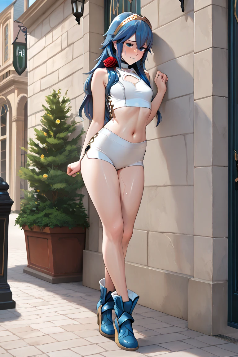 1 GIRL FULL BODY, STANDING STRAIGHT, a cartoon image of a woman in a bikini and cat ears, senna from league of legends, nico robin, cushart kenz, nami from one piece, nami one piece, monokini, full body picture, full body concept, cushart krenz, commission for high res, lowres, attire: bikini, full body!, fullbody