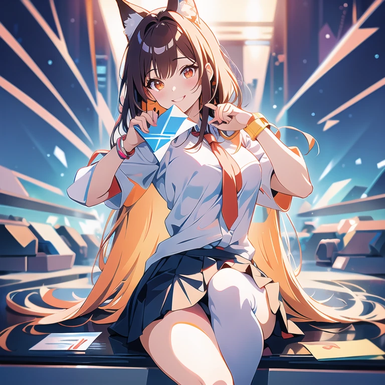 (extremely detailed CG unity 8k wallpaper),(masterpiece), (best quality), (ultra-detailed), (best illustration),(best shadow), (sharp eyeliner, eyeshadow, detailed eyes:1.1),
,BREAK
turing, cowboy shot, 1girl
<lora:Turing:.8>