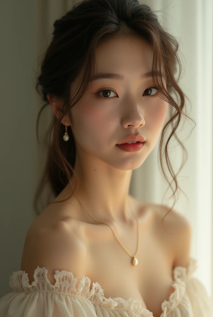 Jolie femme qui es réel
