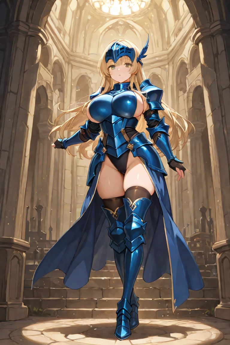 high priestess,Robe,mature woman, female,voluptuous figure,tightsuit,blonde hair, Female, alone, paladin of light, human, light powers, expert fighter, detailed eyes, beautifull face, long hair, defined body, yellow and bright eyes, thick legs, strong legs, tall, Voluptuous legs, black armor, female paladin, huge ass, big hip, big ass, wearing black coat, black and red robes, detailed eyes, big hips, medium armor, tall girl,