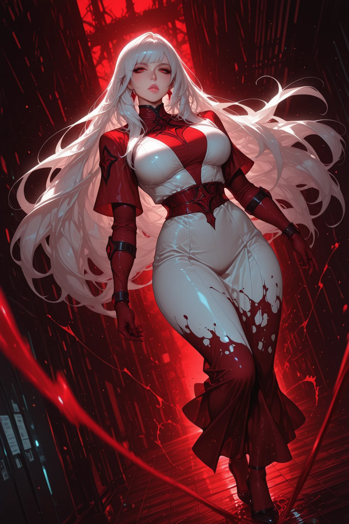 Blood flow woman 