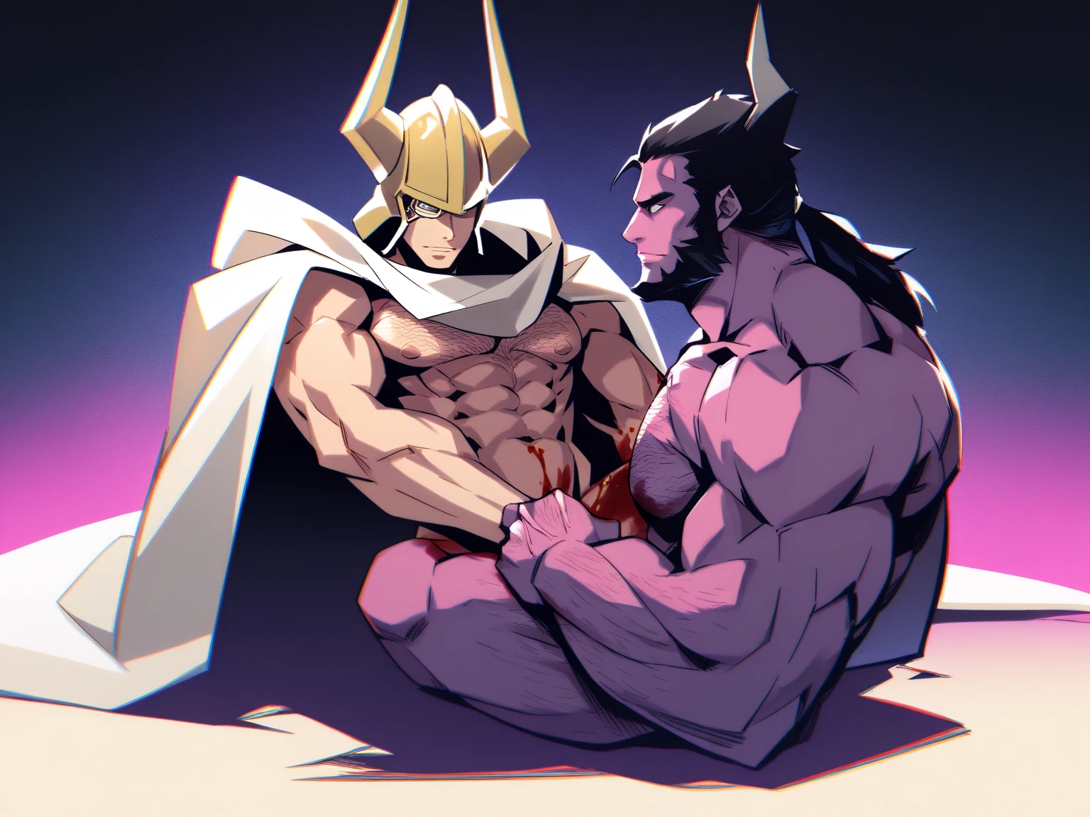 (((2 characters - young adult demi-god male with blond hair and huge bouncing manly pecs is wearing //very erotic white clothes// and being enslaved and attacked and having sex with huge evil monstrous gods))), (((bouncing sagging male breasts))), NSFW, monster hentai, (((size difference))), dungeon, ((non-con)), ((red spanked butt)), ((huge evil monstrous god spanking young adult demi-gods male)), ((young adult demi-god males is worshipping monstrous huge evil god’s enormous veiny cock)), (((huge evil monstrous greek god teasing the young adult demi-god males and asking him “do you like our huge cocks deep inside?”))), ((young adult demi-god male is ashamed of enjoying sex with the monstrous evil god because others looks at him disapprovingly)), well drawn penis, (((NPCs watching)), (((young adult demi-god having the huge monstrous evil greek god’s huge veiny cock inserted inside his butthole)))),