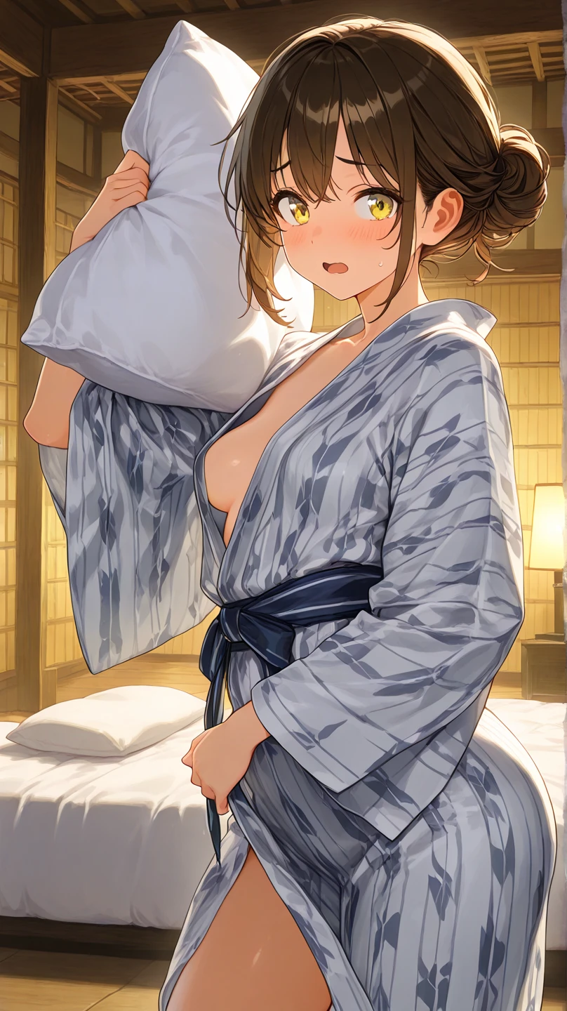 masterpiece,hentai アニメ キャラ, I'm straddling a man's crotch, Ryza having intense cowgirl sex, (((Ryza has intense vaginal sex with a man: 1.2))), favorite,Bounce and shake wildly,, 32K,Super detailed,Ultra-detailed,Big Breasts, Vibrant breasts, Short brown hair, shirt, Shorts, 赤い短パン, 白いベレー帽, Black knee socks, Ryza outfit, loungewear, {{A biological weapon that preyed on the sleeping Ryza and transformed into her appearance, Big bouncing}}, 大きく揺れる, Overall view, Town, NSFW
