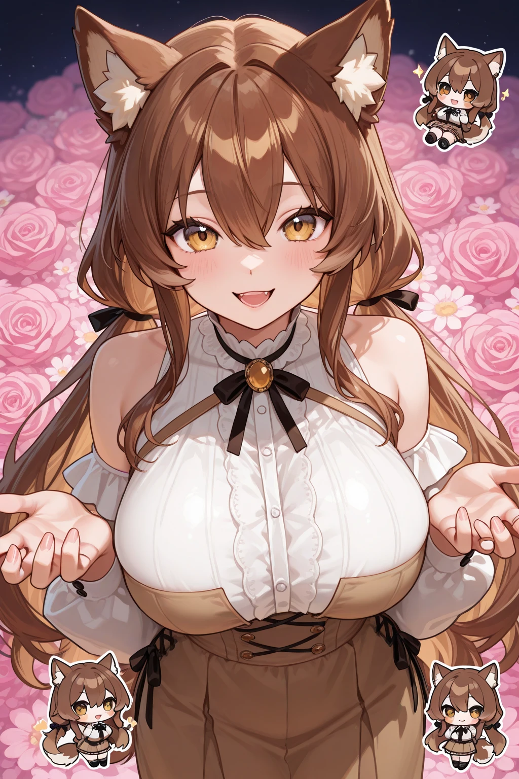 Daiwa Scarlet (Uma Musume)She has a tiara on her head(Mating press:1.5),(nature,Only a tiny white bikini:1.6),One Girl,, masterpiece, highest quality, ,(Mature Woman, Madame, Mature Woman, 29-year-old,old age, :1.3), (Brown Hair, Single Blade:1.1) ,Your mother_I like it, Long Hair, Brown Hair, Mature Woman, Big Breasts, Bright Eyes, ribbon, Cleavage, Calm, Quiet Smile, (Happy closed eyes smile:1.3) (Contrasting:1.5),((High resolution)),(Huge breasts:1.6),(highest quality:1.2),, Ahegao