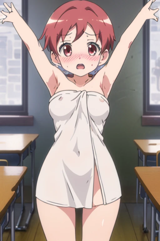 natsu megumi, 8K, masterpiece, Disorganized, anime,1person,super ,blush,shame smile,(((((nsfw))))),(nude),(spread pussy)),(((sumail))),(((pussy/vagina))),(spread her pussy),(uterus,urethra),(spread legs,pussy focus:0.5),((soro)),legs spread, about to be ravished, wet pussy, leg grab,((sexy nurse costume))