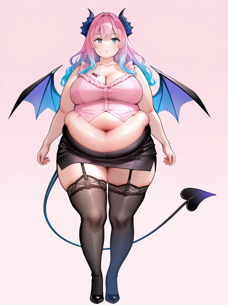 ultra-detailed, masterpiece, highest quality,(skin pores:1.4),shiny skin,wet skin,glossy skin,(1girl:1.3),

long blunt bangs,(small breasts:1.4),(thick thighs:1.4),(huge thighs:1.4),(curvy:1.4),(succubus:1.7),smile,open mouth,hair ribbon,huge thighs,wide hips,collar,thick eyelashes,long eyelashes,cow ears,cow horns,(mini black latex bikini:1.3),covered nipples,twin tails,pink hair,(absurdly long hair:1.3),(black latex legwear,thigh highs:1.2),looking at viewer,blue eyes,

(window,plant,pot,indoors,view from window,bedroom:1.2),(intricate background:1.4)