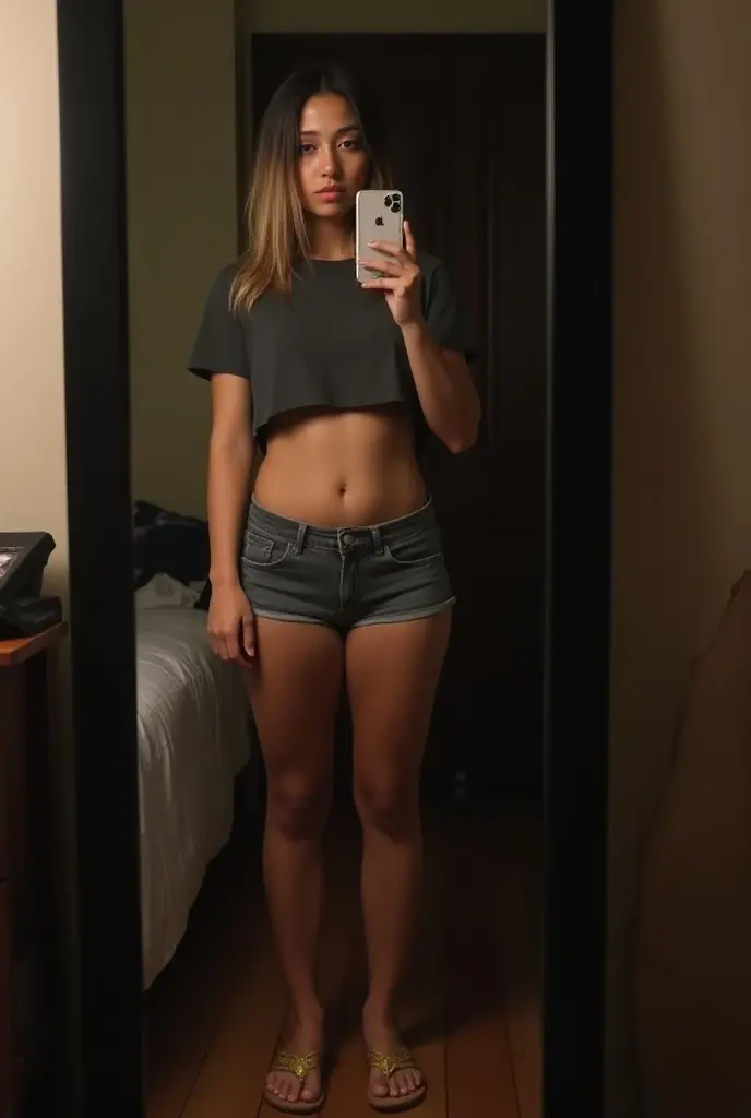 Two headed girl, (One head 10 year old girl:1.5), (one head 20 year old girl:1.5), (female:1.5), (one blonde and one brunette:1.5), barefoot
