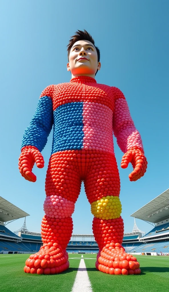 (by Malevich:1.4), balloon sculpture, Inflatable body, balloon shape body, intricate, (best quality, masterpiece, Representative work, official art, Professional, unity 8k wallpaper:1.3)