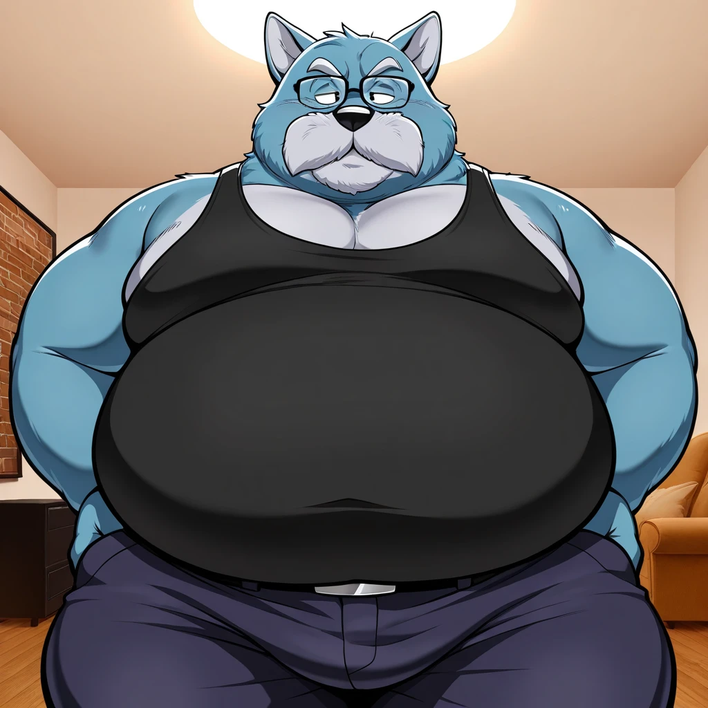 axel cosmas , solo, towel around weist, plump, huge, Bathroom background, nipples, big fat belly, big ass, eyes shut, standing, 5 fingers, musclegut body, lineart, normal eyes, wet body, macro body, massive body, huge pecs