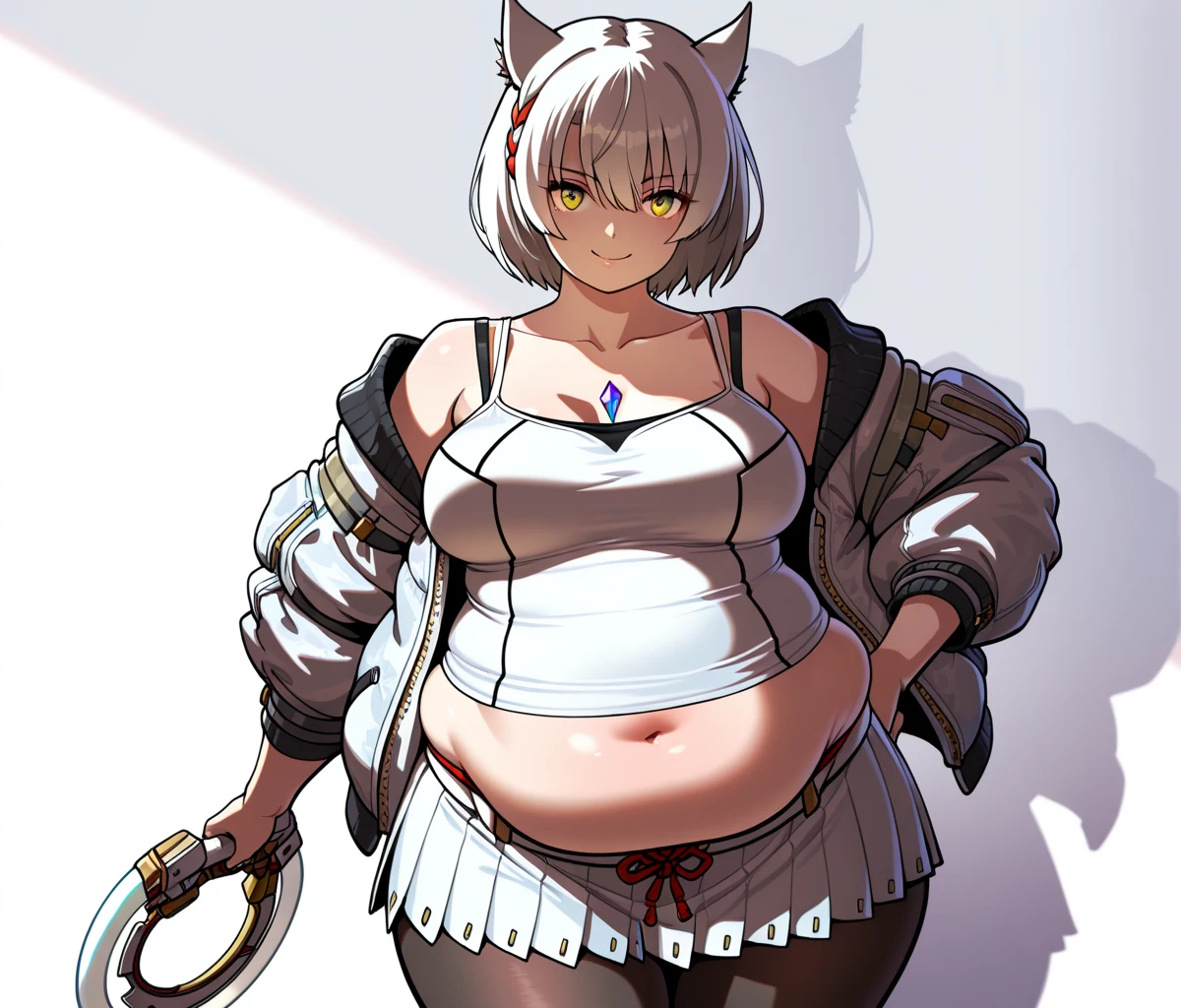 huge breasts:1.5, full nude:1.4, beautiful foot, beautiful hand, masterpiece, highest quality,1 girl:1.5, flat style:1.5, anime style:1.5, cartoon style:1.5, silky skin:1.5, Chibi:1.5, spread your legs:1.5,drips of sweat:1.5,spread the anus:1.5, spread your pussy:1.5, in the heat:1.5, M-shaped spread your legs:1.5, public hair:1.5, gray hair:1.5, short hair:1.5, slave in chains:1.5, Chain neck:1.5, garter belt:1.5, big red eyes:1.5, wolf ears:1.5, screaming:1.5, thick eyebrows:1.5, Raped from behind with huge dick:1.5, huge dick in pussy:1.5