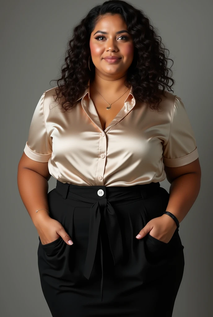 Make a fat woman