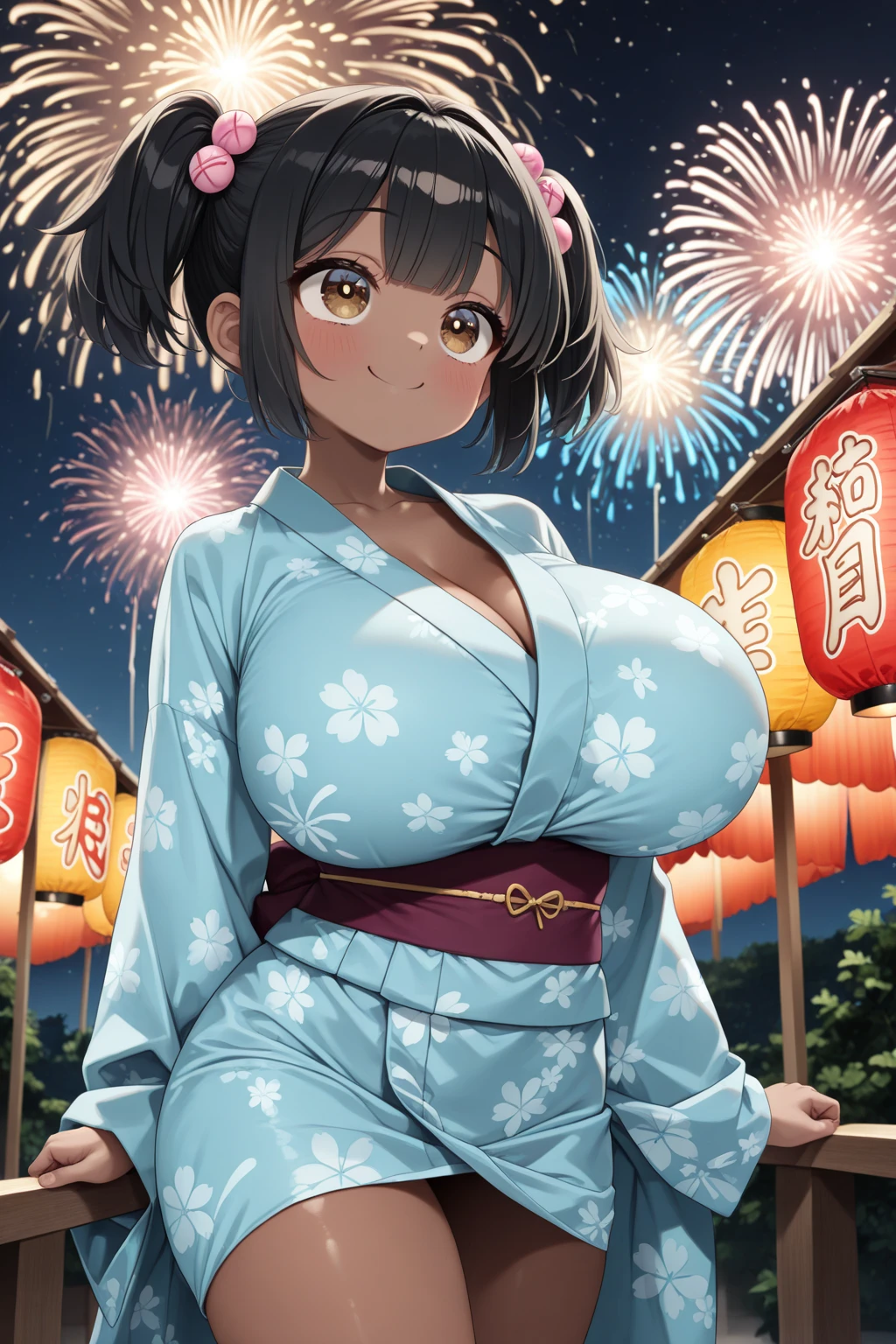 Japanese traditional clothing, Katsushika Hokusai Style, (cyber punk) (neon)、SakuraFubuki、kabuki、Japanese taste、Japanese tradition