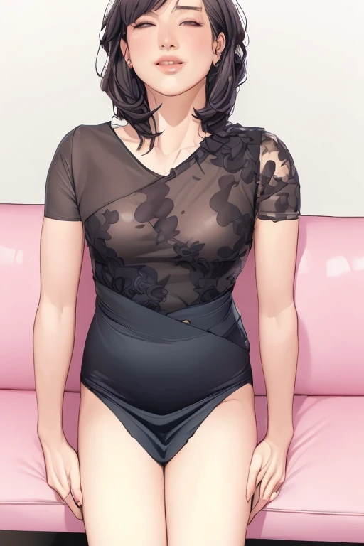 The beautiful girl in lace top and leggings is sitting astride a pile of skeletons in the center of the picture. She is holding a trembling sausage with juice squeezed out in her hand and smiling. There are multiple comic storyboards in the background,cbt, sausage bondage,sausage insertion,Sexy, trampling sausage with high heels heel,(masterpiece, best quality:1.2),1 beautiful girl,sexy,comic storyboard:2, leggings, sit astride, axially symmetrical:2, ,femdom,sounding,cbt,hold,smile,colorful,leggings,thin gap,cameltoe,insertion,trembling,juice,spray, Long hair,Lace top,Sexy, Shiny leggings, High heel,cleveage, trampling, in forest, saliva , Mucus,realistic