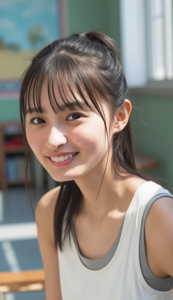 (8k、Raw photography、Highest quality、masterpiece:1.2),(Black Hair、Dark Eyes:1.9),(Thai women:1.7)、View your audience,Front view,Dark Skin,(:1.4)、(Tight waist:1.6)、(Clothes that accentuate the shape of the breasts:1.4)、(Big Breasts :1.6)、Slim figure、Ultra-high resolution,beautiful,beautiful fece,(One person、No background:1.9),whole bodyボディー,(reality的:1.37)、Photon Mapping,reality、(Baby-faced and cute: 1.4)、(Cute Smile: 1.8)、(Round face: 1.8)、Radio City、Physically Based Rendering、Depth of field rally background、photograph, (:1.8),(:1.6),whole body、Great quality