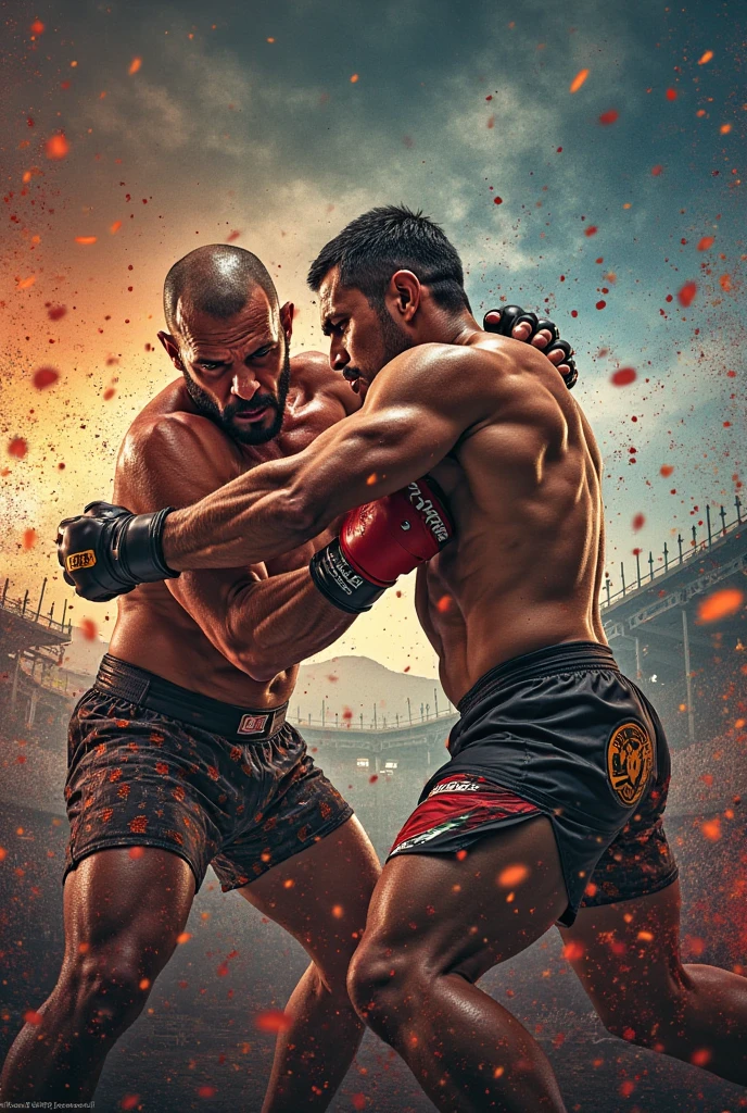 Virat Kohli as mma fiter