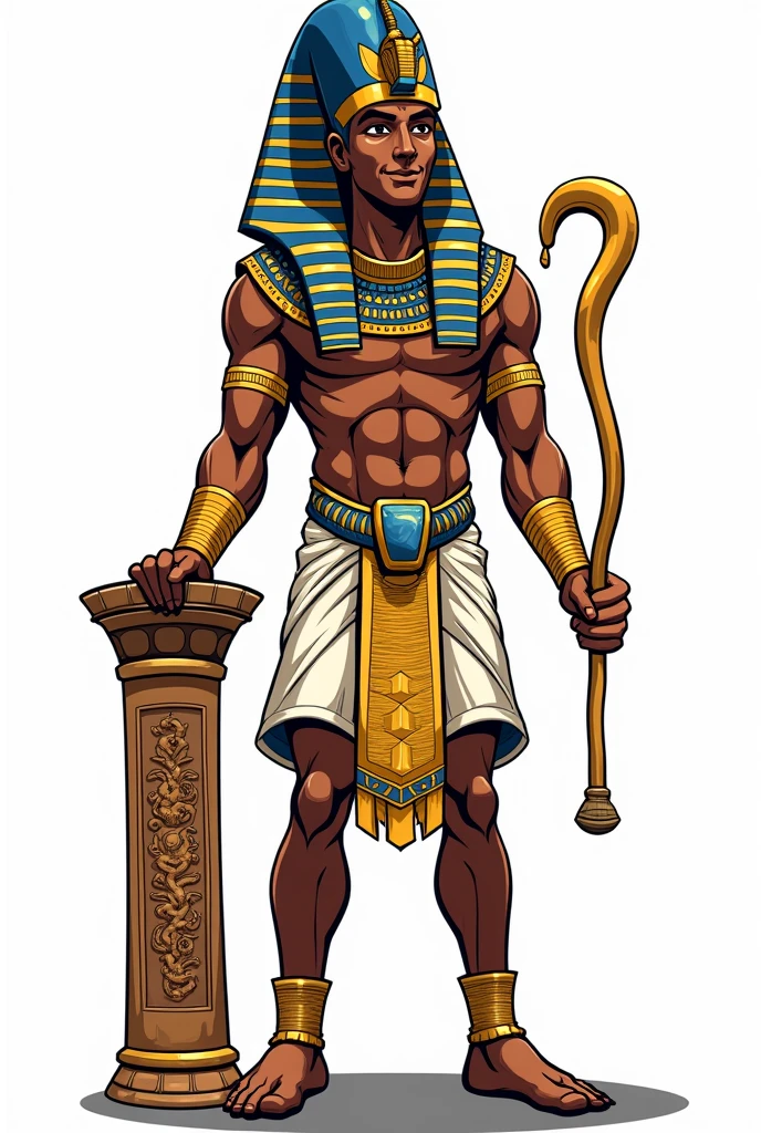 1annunaki cartoon concept illustration