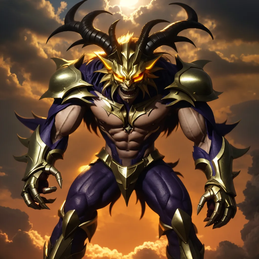 Demon King, Muscular, Symbiotic Body,Yu-Gi-Oh