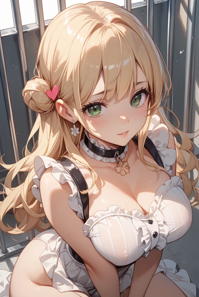 (masterpiece:1.2), best quality, High resolution, unity 8k wallpaper, (illustration:0.8), 
(beautiful detailed face:1.2, beautiful detailed eyes:1.2), perfect lighting, extremely detailed CG, (perfect hands, perfect anatomy), beautiful light big eyes, cute, beautiful, charming lady,
1lady, ((alone)), mature woman, Various locations, various poses, various facial expressions, 
shots from various angles, looking at the viewer, illustrations that show the whole body,

latifa_a, blue eyes, blonde hair, long hair, tiara, necklace, elbow bag, white gloves, Latifah's pink dress, bare shoulders,