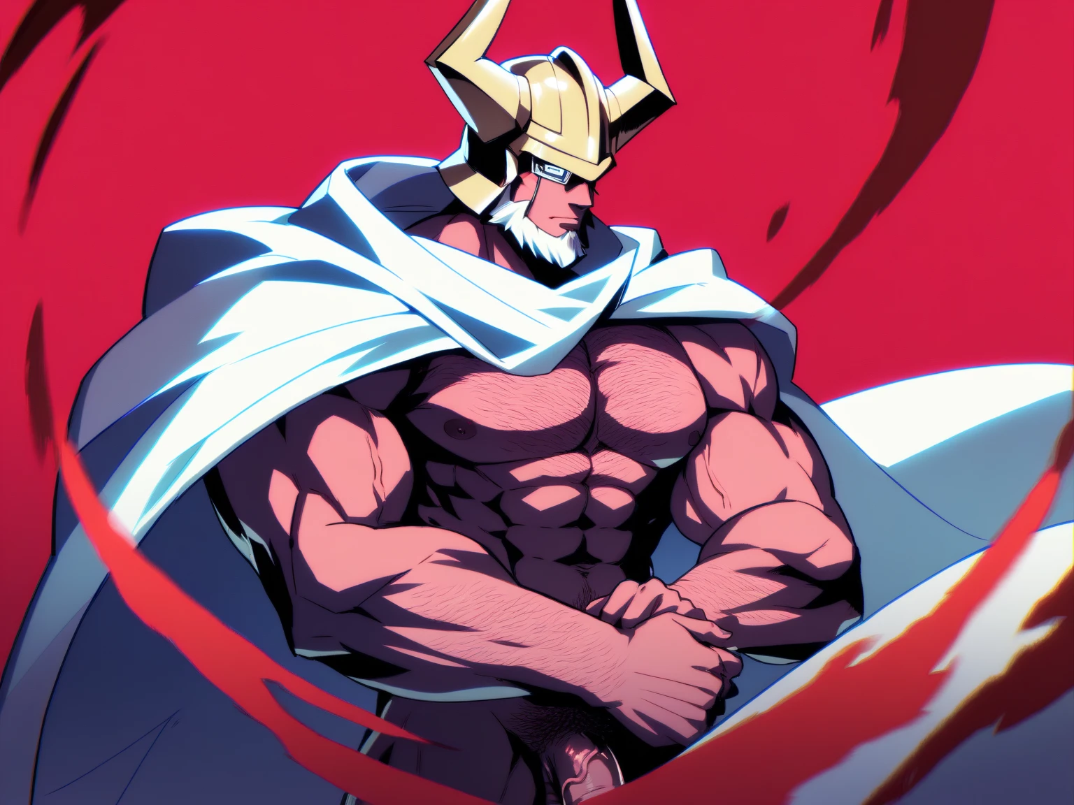 masterpiece, best quality, fantasy world, a giant muscular man, on all fours, semi naked, bdsm style suit, bondage, dressed in leather and harness, studs, rings, chains, and sex toys, carrying a palanquin on his back, head hidden by a mask baroque leather, high resolution animated 8K