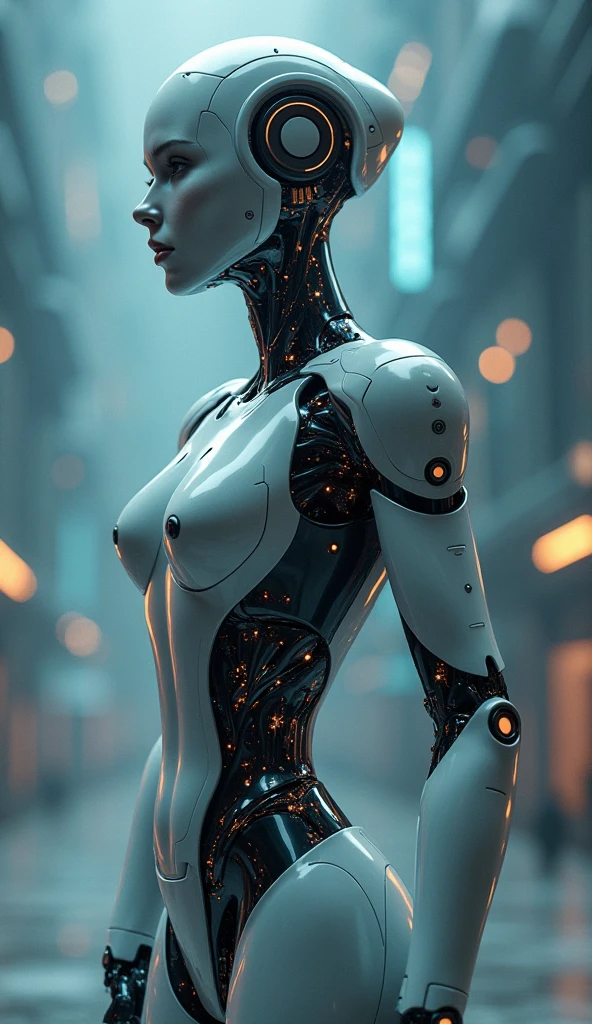 (masterpiece, best quality), intricate details,
(1girl), <lora:Unholy:0.8> sp3ct4,sc3pt4 style, mechanical arms, cybernetics,cyborg, sci-fi machinery,
<lora:atomic:0.8> atomic heart, robot, cyborg, android, faceless,