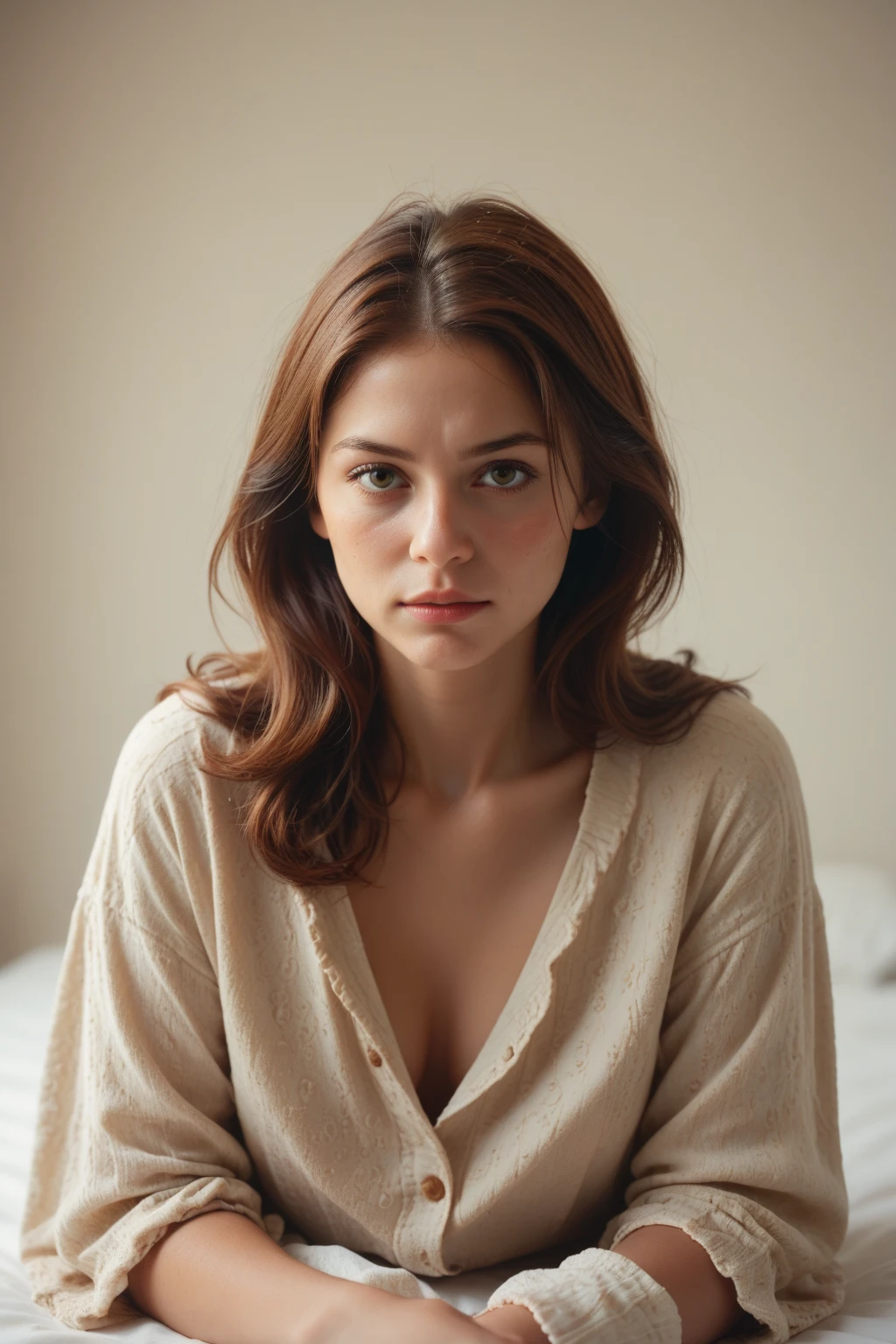 best quality, ultra-detailed, an extremely delicate and beautiful, depth of field, ultra high res, (photorealistic:1.4), a woman, medium hair, casual wear, California, (morning:1.5)