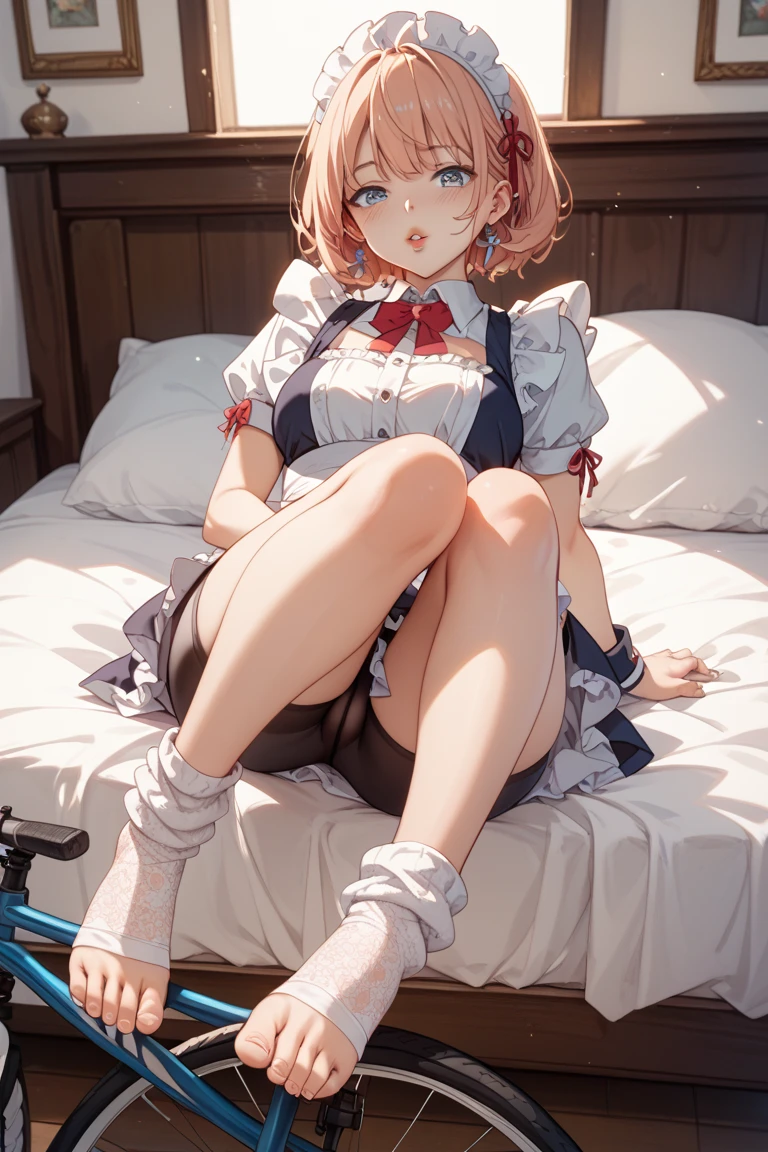 younger sister、Lolita、pantiesが床に落ちている、白のコットンpanties、panties、used underwear、Crotch stain、Discarded underwear、panties単体、Laundry basket、Striptease、A lot of underwear scattered around、Underwear is scattered、床一面たくさんのpanties、Very small room、Undressing scene
