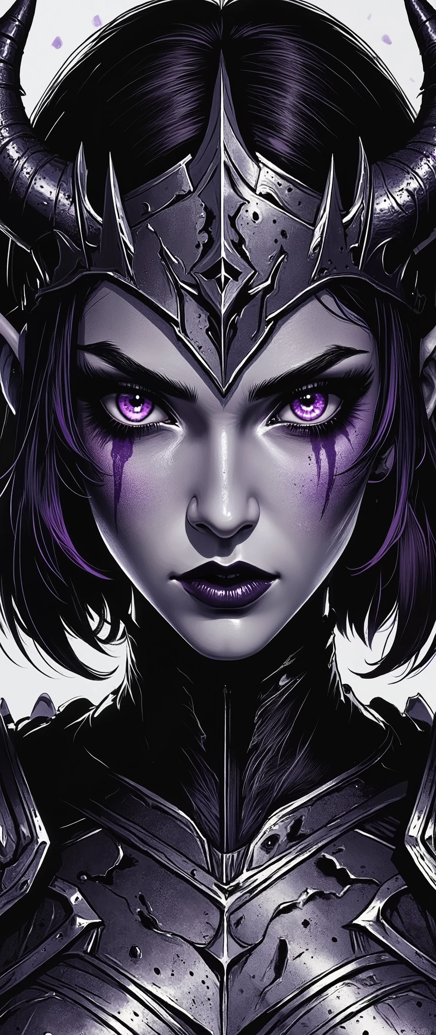(masterpiece:1.2),(Highest quality),(Very Detailed),( super high definition ),( best illustrations),8k, wallpaper,(Front :1.6),(Dragon's Eye),(1 female dragon knight),(face up:1.6),(Front :1.6),(look at me),(beautiful face,beautiful eyes,Perfect Eye),( Beautiful glowing eyes,right eye:1.2, eyes:1.2),(Dragon Knight Helmet:1.6),(One eye of a dragon knight has evil々しいDragon's Eyeと鱗をしている:2.0)