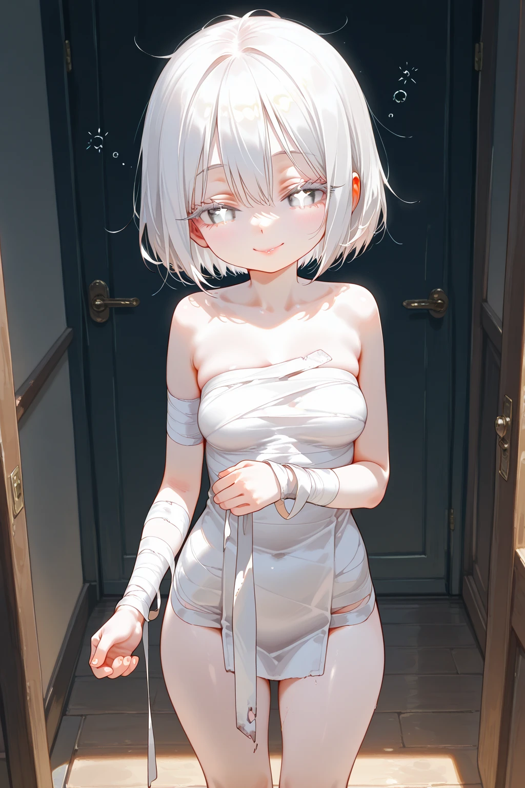 girl、solo、Stunningly beautiful、delicate and detailed、Soft Light、((cute))、Photorealistic、detail、Beautiful Skin、Delicate eyelashes、The cutest little face、Beautiful Skinの露出、Very delicate hair accessory、((Sparkling silver hair))、Half Western and half Eastern、Compact head、Beautiful eyelasheodels for drawing、((Legally young))、((Legal breasts))、Estrus、Put your hands down、Embarrassed、No underwear needed、Naked lifting of the ban、(((Legal Nudity)))、((Legally young body type))、((Legally small breasts))、((Legally young))、((Legal breasts))、No underwear needed、Naked lifting of the ban、(((Legal Nudity)))、(((Legally young body type)))、Legally small breasts、Legally young、Legal breastsチラ、No underwear needed、Naked lifting of the ban、Legal Nudity、(((Legally young body type)))、(((Legally small breasts)))、(((Legally young)))、Legal breasts、No underwear needed、Naked lifting of the ban、Legal Nudity、Legally young body type、Legally small breasts、Legally young、Legal breasts、Colorful、Soft rays of light、Not too long、((Non-indicative prohibition))、torso、Upper Body、((Smile))、((upright))、((Legal Lolita))、((Maid))、((Devoted Sexual Service))、((Legal sexual services))、((Short Hair))
