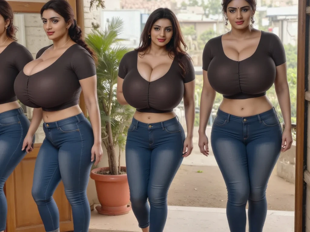 (((2heads))), a couple of woman standing side by side,(curly hair), (sweaty, sweating, wet body:1.2), ultra-detailed face,, wearing leggings, beautiful shiny curly black hair,  african, darkskin, dark blue eyes, cute freckles, tanskin,sexy woman, ,unathletic, smiling, full body, realistic, detailed soft skin, wearing jeans, white tshirt, conjoined, chubby, ,bimbovisible curves, cleavage, chubby, moaning, blissful, two heads, conjoined, sitting in a city, afternoon,full body, dark hair with highlights, black hair, , fat stomach, sexy fat, (sweaty, sweating, wet body:1.2), ultra-detailed face,beautifulwoman, instagram model, sexy goddess, detailed eyes, hanging breasts, visible curves, wearing glasses