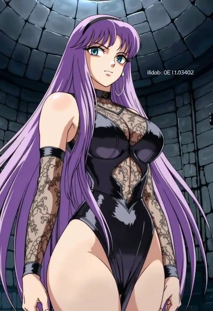 solo, anasui, pink hair, 1boy, fishnet top, hat, purple hair, long hair, eyelashes, pink lips, white boots, thigh high boots, ,simple white background, white boots, wristband,yoongnoji, soft shading, thighhighs