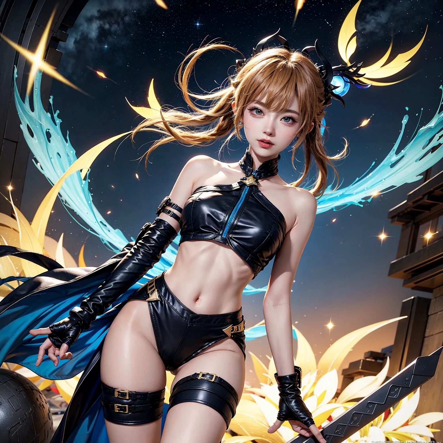 close up of a girl or woman (K-Pop idol), detailed hair , big booobs , shadowbringers cinematic, 4 k detail fantasy, a beautiful fantasy empress, game cg, xianxia fantasy, xianxia hero, 2. 5 d cgi anime fantasy artwork, cinematic goddess close shot, ruan jia and artgerm, wow 4 k detail fantasy, hyper-detailed fantasy character, high definition, hyper- detailed,perfect, fantastic, detailed facial and body skin texture, detail vagina (pussy), detail eyes, detailed everything, hyper realistic.