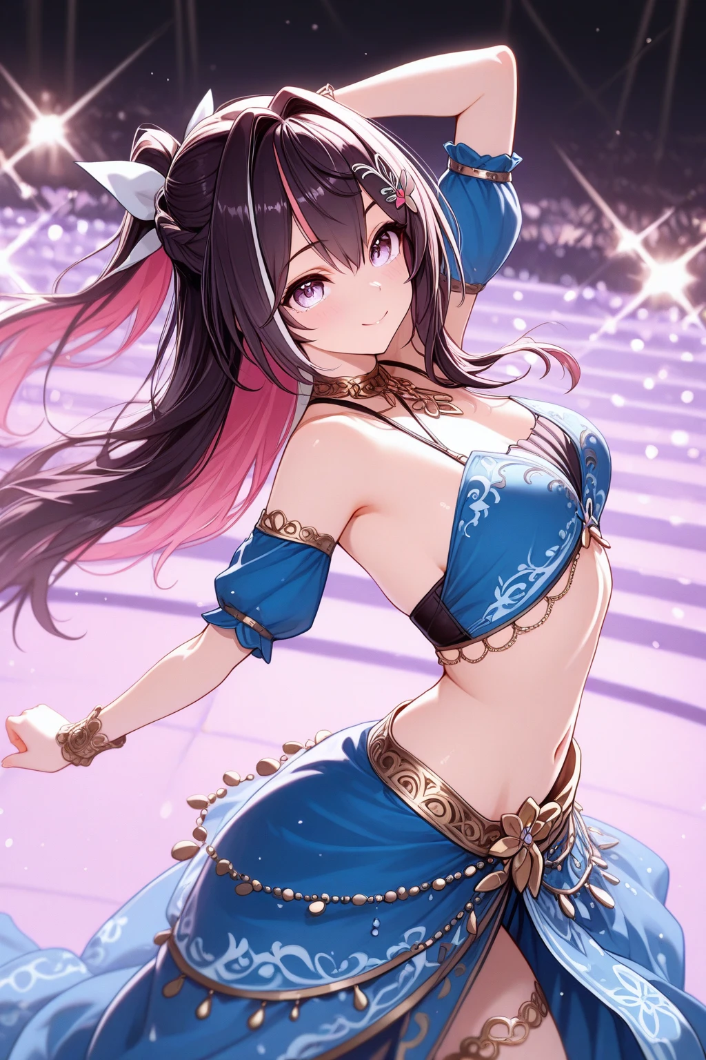 Love Live adult Kanan Matsuura, masterpiece, highest quality, gloss, fantastic background, attire randum, desire