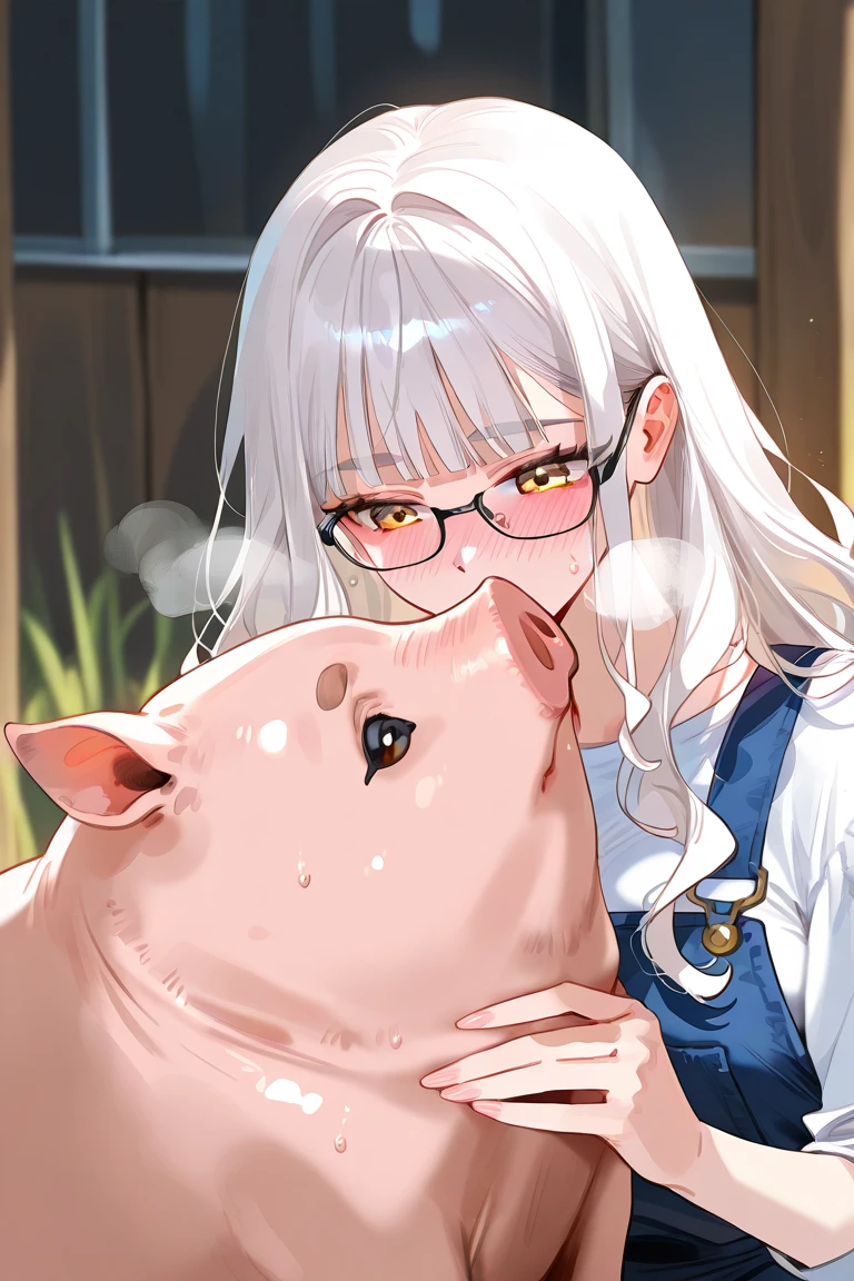 Hyper-realistic solo shy cute youthful baby-faced 1.5, embarrassed 1.4, caught , silky hair, slight skinny frame, dainty build, single pair of horse ears, ((nervous 1.4, panicked 1.3, flustered look 1.8, shy 1.9)), panicking, blushing 1.8, toned slim femboy horsey body, humanoid chestnut-furred horseboy 1.5, ((completely chestnut fur 1.9)), (massive thick hyperpenis: 1.6), (huge swollen  :1.59), hands spread apart holding  to body, hands on , embarrassed. 4k, masterpiece, high quality, ultra realistic, (clearly defined, sharp image:2), (best quality:2), AS-youngest,  , syurostyle, (underside of :1.05), art by dagasi, massivepenis,  bigger and thicker than torso, lean abs, mouth open in surprise 1.3,  look, lidded blue eyes, hock, (detailed muscles 1.3), beautiful detailed eyes, (cute, shy face), (obscenely large  1.7), horse tail 1.4, leaking , long , detailed teary eyes, (in a barn:1.1), short stubby muzzle 1.3, visible frenulum, meaty pecs
