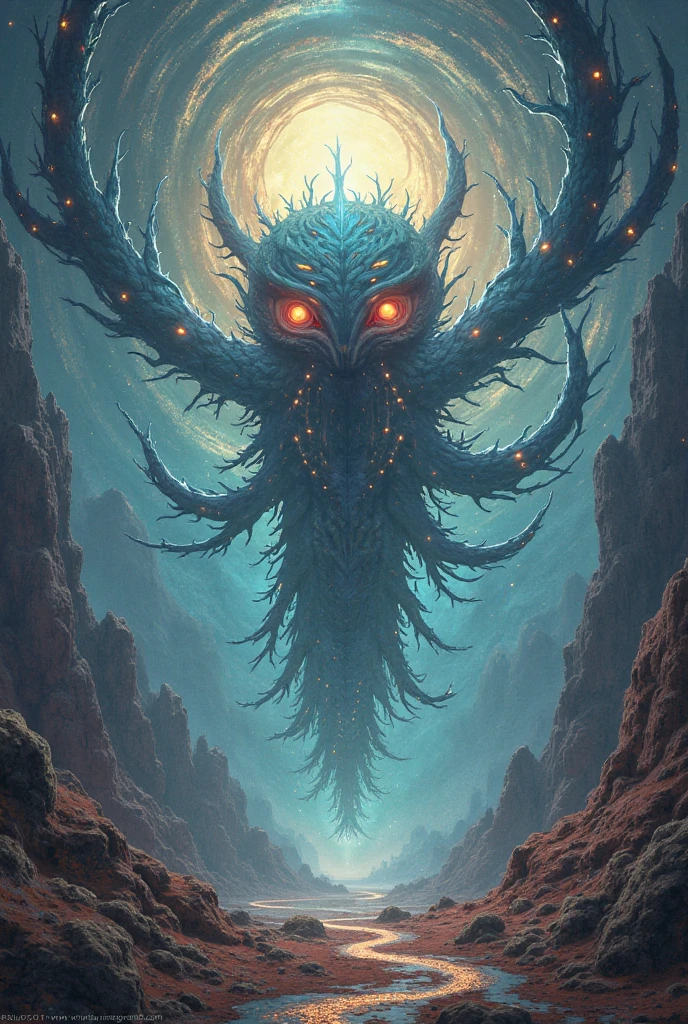 <lora:xl_more_art-full_v1:0.8>, <lora:add-detail-xl:2.0>,
famous artwork by (igor sid:1.1) and (justin sweet:1.4), detailed expressive eyes, fantasy style, the screaming gronkhobbler, a stealthy swamp-dwelling creature, often donning a wizard's hat and perpetually grinning, trungles along a norbsemblic path in the dense forest of gnarled moss-covered drezzling vlorm, unfazed by the dangerously crunkeling clouds above on his home planet hellshminger, the third , SK_Fantasy,