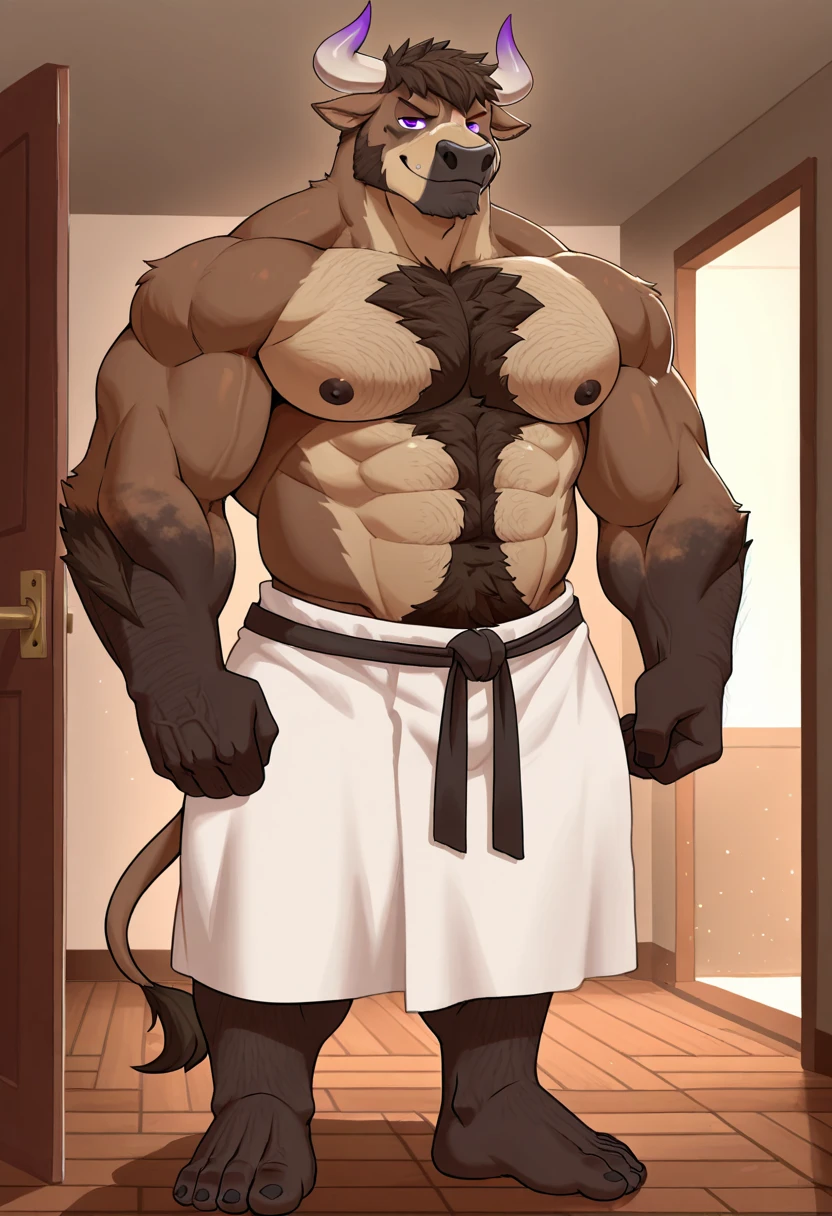 NSFW,masutepiece, Ultra-high definition, Detailed background, hypermuscle, Big hot muscle giant, giant pectorals, gargantuan butt, hyper pecs, Male-only, dog ears, eye glass, Healing system, Black Short Apron, big muscle, Huge body, hyper muscles, masculinity, Mature man with blue eyes,  Beautiful muscles, Complex and elegant, muscular guy, Male Focus, Big ass, Big pectoralis major muscle, shiny oily skin, Tanned skin,claw pose、gargantilha、 sex、 erection、a large amount of  coming out his , trimmed beard, NSFW, veiny , hyper , blushes, sweat, steam