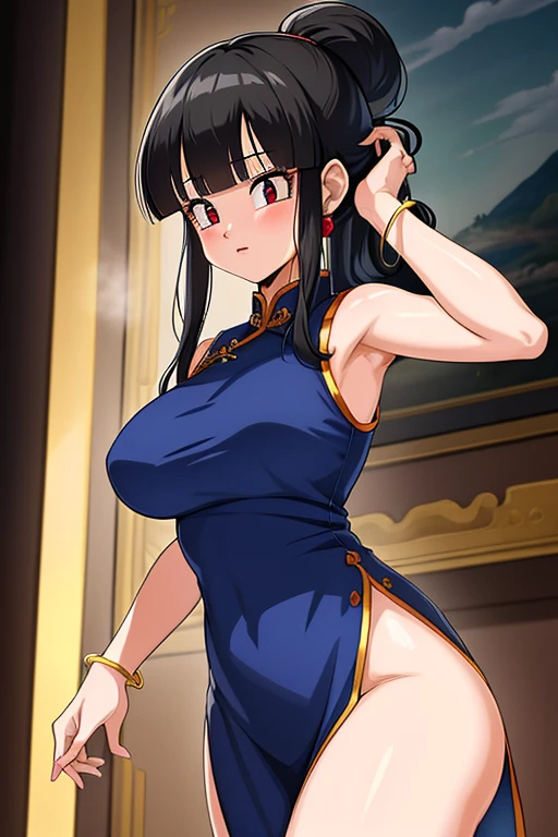 meticulously、flat-colors++、1990s design、 Crying、Short black hair、qipao dress、Colossal tits、Shy、Nasty face、covered in cum、Kamimei、red blush、I'm cumming、Open crotch、Pleasure Fall、girlfriend in heat、A large amount of semen comes out of her genitals、her cheongsam was torn、hearts in her eyes、she lost the battle、She was pushed down、Press your chest together、she is being teased by tentacles、tentaculata
