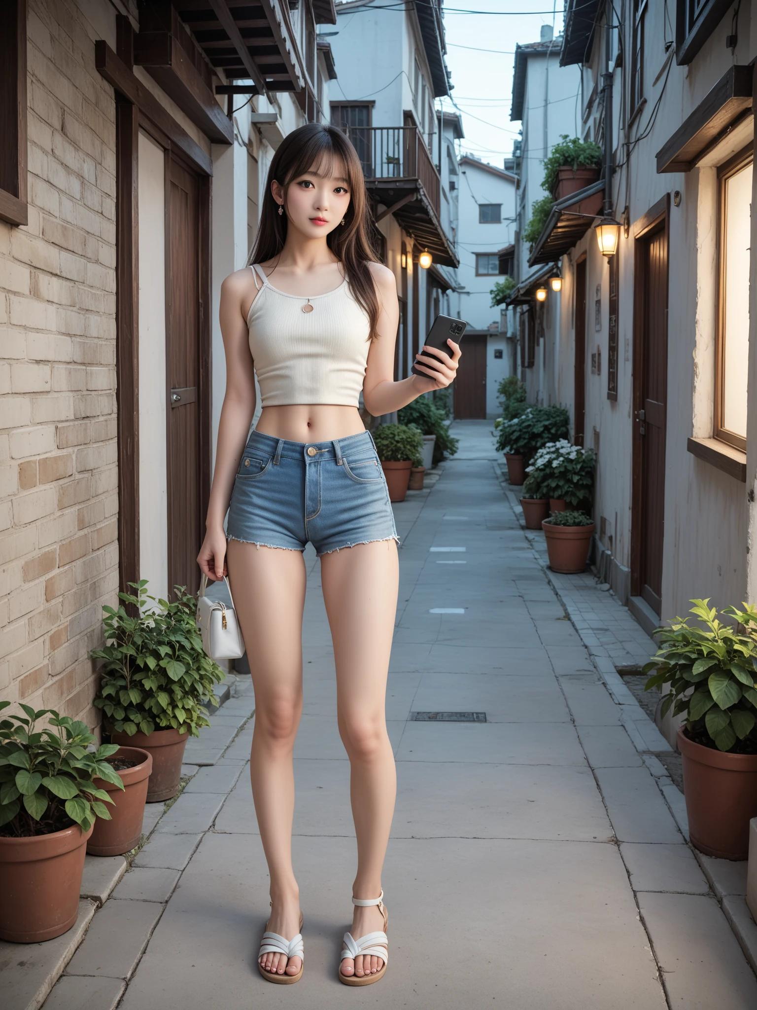 ​masterpiece、(((fullnude)))、((((fullnudeヌード)))、(((Don't wear pants、both hands are tied)))、((low angles)))、outdoor exposed girl、A detailed eye、超hight resolution(reality:1.4)very extremely beautiful, Beautiful skins, A slender,skinny  body、small tits、Smaller chest、being thin、thin and long legs、 (A hyper-realistic), (hight resolution), (8K), (ighly detailed), (ultra-detailliert), 详细的脸,、NSFW、collage、Hemp rope、SM Binding、Strapped