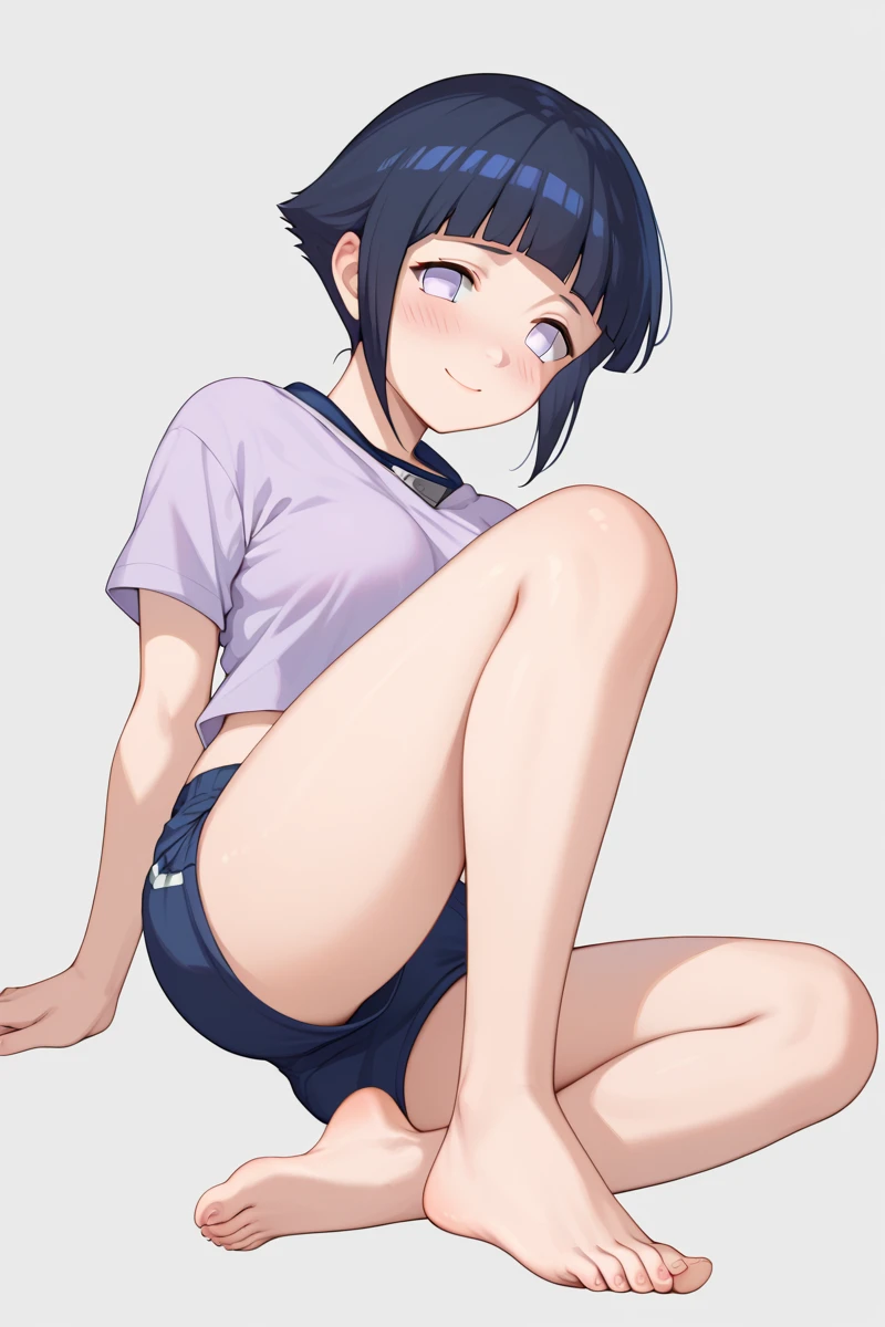 40's Thin magenta polo shirt No bra Lower body Japanese Very short Embarrassment Shyness Trouble Beautiful Glasses Completely naked Legs spread on the sheets Anime picture Pants