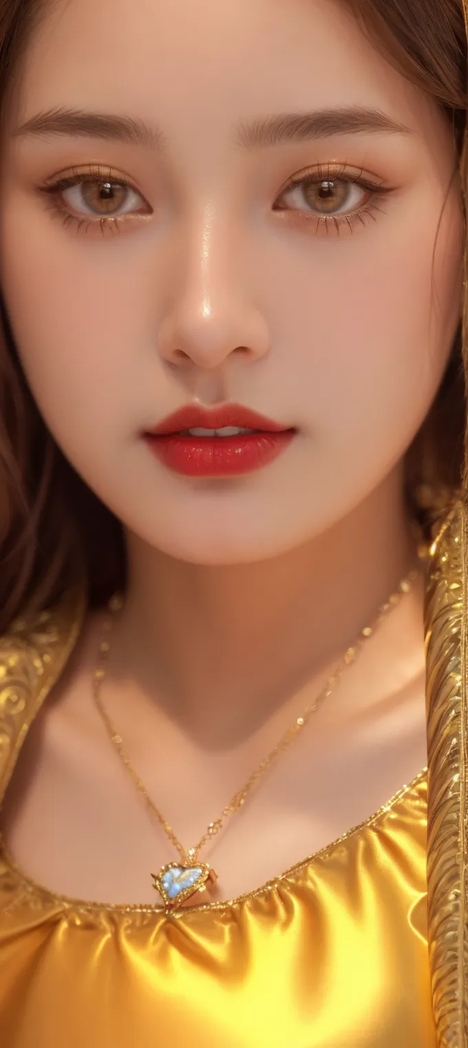 (highest quality, High resolution, masterpiece :1.3), tall and beautiful woman, thin abs, loose wavy dark brown hair, chest, wear a pendant, nude, (Modern architecture of the room), Precisely expresses details such as face and skin texture, fine eyes, double eyelid, ((school building)))、