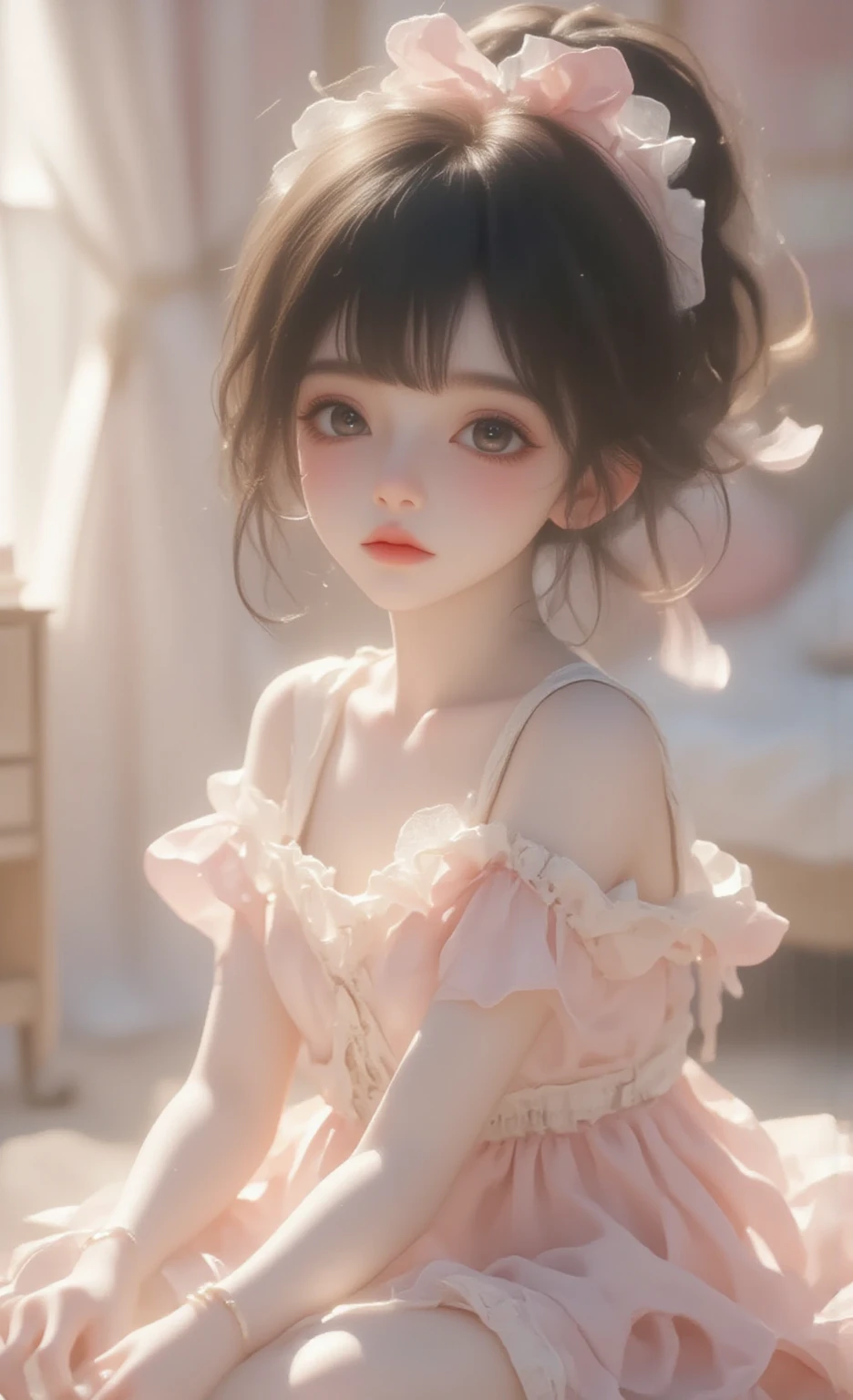 9 year old girl in babydoll
