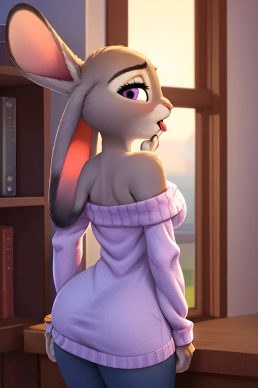 (((hyperrealisitic))), realistic photo of a cute young skinny petite (anthro grey bunny:1.2) cute perky butt, from behind wearing see-through frilly shirt, bright eyes, small breasts, fantasy,
(hair color:1.05), (hairstyle:1.2), crying, winter,
by Jeremy Lipking, by Antonio J Manzanedo, (by Alphonse Mucha:0.5), masterpiece