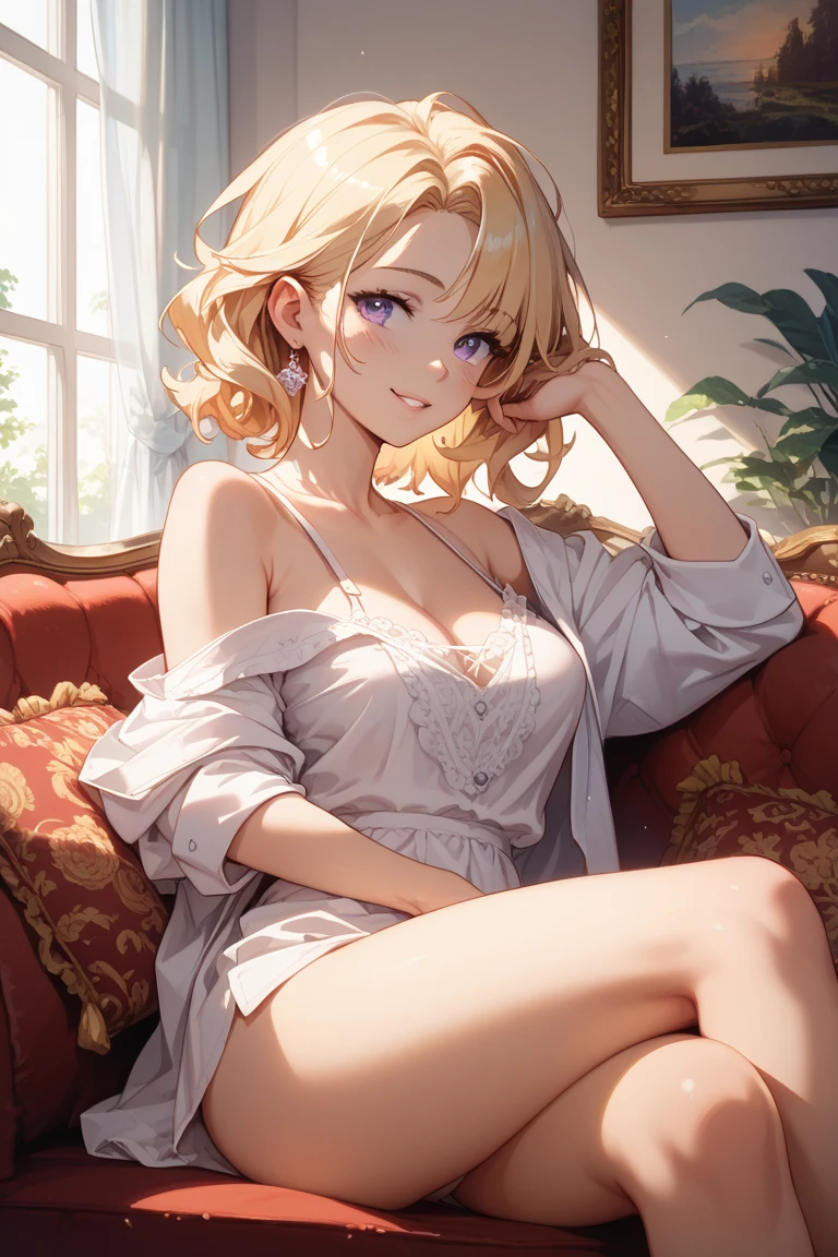 a naked teen anime style