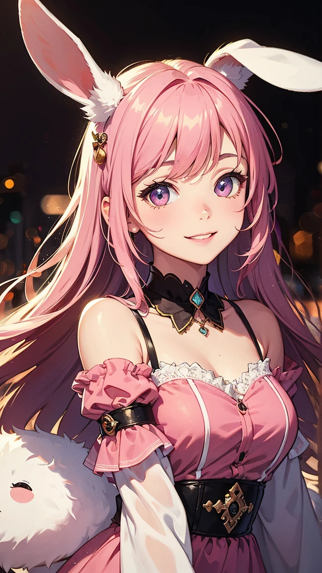 (obra-prima, melhor qualidade), ((1girl, (madura)), ((cabelo cumprido)) (olhar confiante) (serious gaze) (salmon pink hair, cabelo cumprido), (olhos rosa, olhos bonitos, olhos afiados, sorriso)), biquini transparente, garota com biquini, ((biquini)) peitos grandes, (cabelo grande), ((olhar sensual)) (sorrindo, boca sexy) (peitos grandes) corpo escultural, peitos grandes, 8k