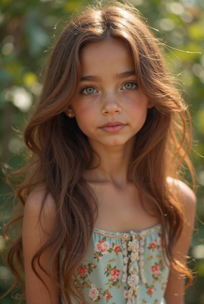 A little cute girl singing "Let's go to the sun, and let its light comes in."