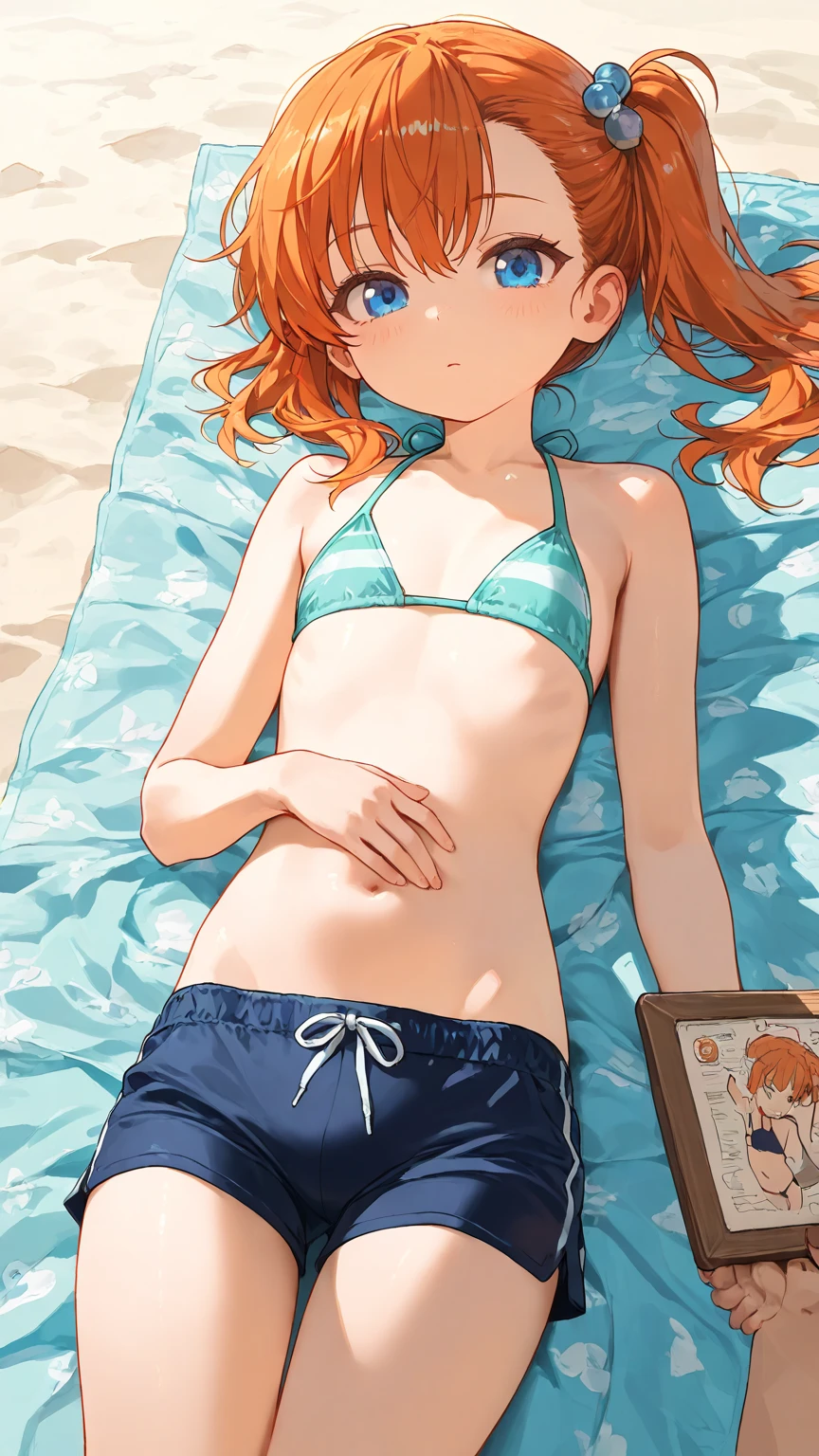 woman at the beach 