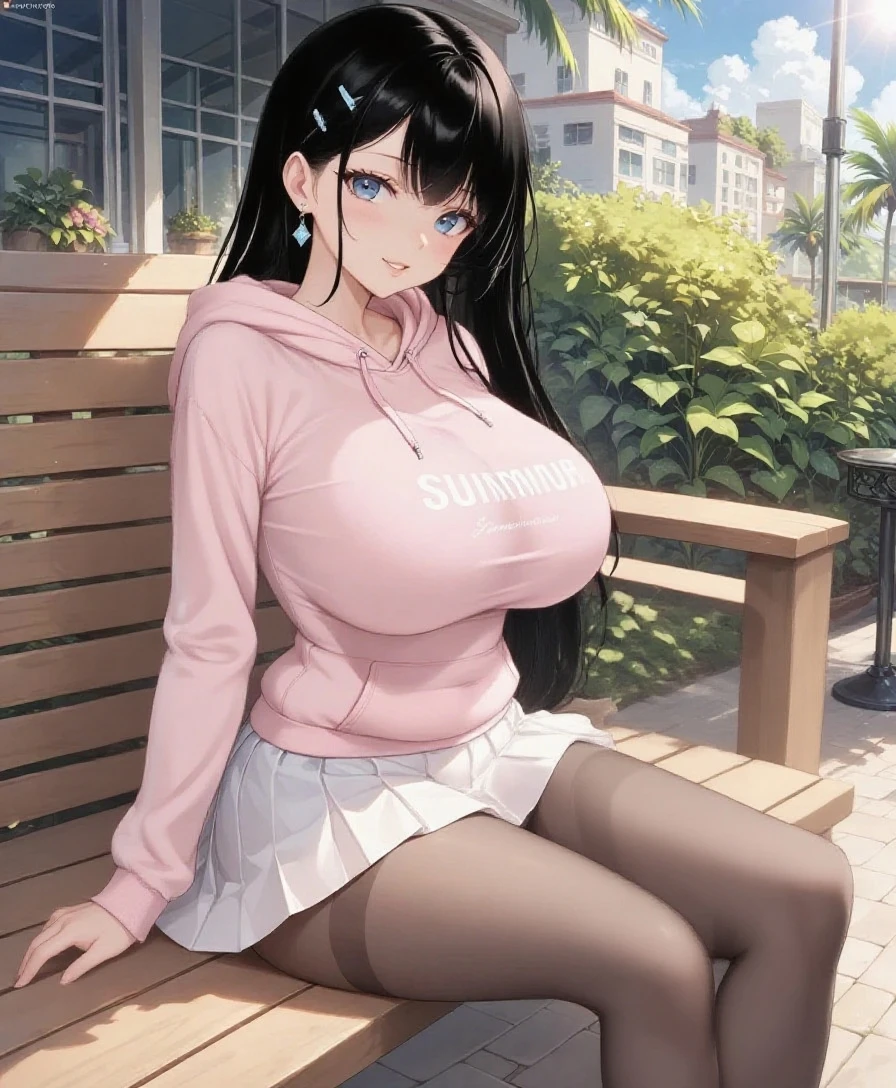 (((big breasts))), ((best quality)), ((masterpiece)), (detailed), (((perfect face))), (((slender 16yo teen girl wearing teal zip hoodie))), (((gray loose sweatpants))), ((brunette, dark brown hair)), ((wavy hair)), (((green eyes))), ((shy:1.3)), ((blushing:1.5)), ((perfect hips)), (((outside next to a tree))), ((((girl looking away)))), (((sitting with knees to chest on ground)))