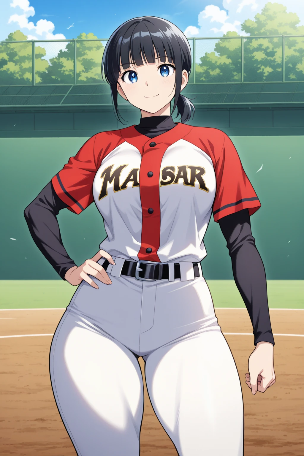 Photo of a indonesian female teacher with saggy breasts, (((keeping the goal))) in the middle of(soccer field), 40yo,busty body, tall body, tanned skin, dimples, light, detailed face, embarrassed face, ((looking disgusted)), ((very angry)), (dissapointed), ((hands raised up)), Perfect breasts, big breasts, natural breasts, big nipples, G cup, (((brown hijab))),(((glasses))), (nude), (((cotton bra))), (((cotton panties))), (((goalkeeper gloves))), (sweat:1), (wet)