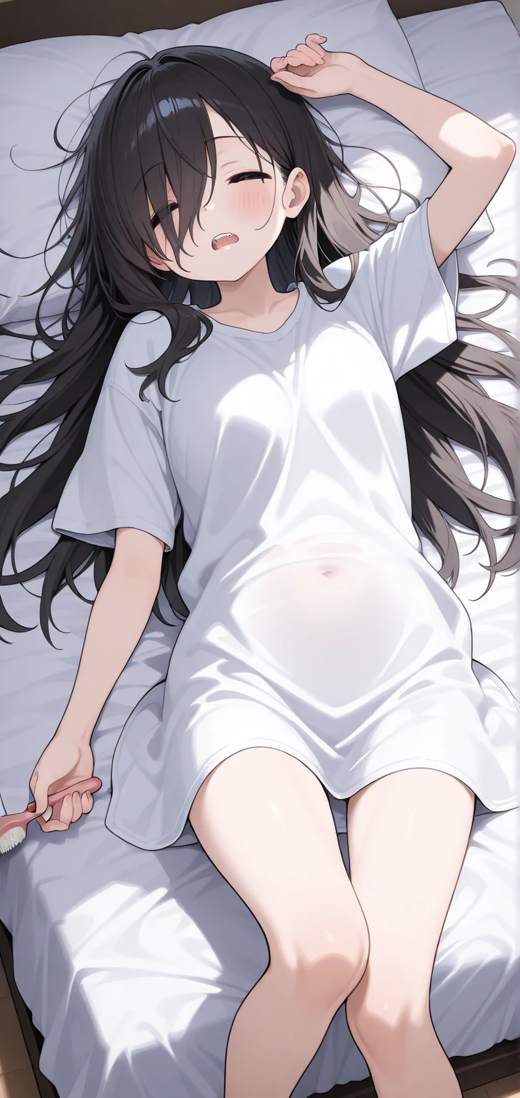 highest quality、body pillow cover、Erotic、Doujin、ribbon、whole body、Completely naked、smooth stomach、(pregnancy)