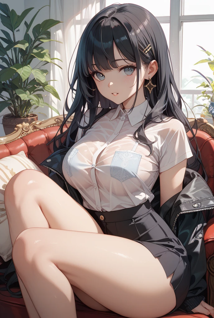 (best quality,8k,Masterpiece),1 boy,(eyes 1:1,clear eyes,exquisite eyes,Delicate pupils,Eye details,good eyes),wearing black suit,Face focus,aldult,best quality,facial details,sitting in the room,Sitting on the sofa,Detailed background,diffuse sunLight,depth of field,Background bokeh for optimal Light,best shadow,Light,(Genuine Leather),Light线追踪,Unreal Engine 5,反Light皮肤,digital illustration,Game CG characters,(Body edge Lighting,There are colored Light sources around),The wind blew my hair,Looking into the distance
Morning,black hair,(best quality,8k,Masterpiece),(sitting in the room面,Sitting on the sofa,capture),(a beautiful girl,having fun,long black hair,messy long hair,curls,huge eyes:1.3,long eyelashes,Exquisite makeup:1.4,sexy lips,blush blush),(delicate watch,反Light项链,Bulgari's earrings,Bulgari's ring),(sitting in the room面,Sitting on the sofa,capture),(fashion clothing,Wearing a white T-shirt),(medium chest,Bear),(Black oily transparent pantyhose),(black hip skirt),Boil lightly,Royal sister,best Light,best shadow,Light,28 years old,1girl huge big breasts,need,(Genuine Leather,soft skin)Light线追踪,Unreal Engine 5,反Light皮肤,digital illustration,Game CG characters,supermodel,(Korean pop music,Idol),(Body edge Lighting,There are colored Light sources around),The wind blew my hair,Looking into the distance